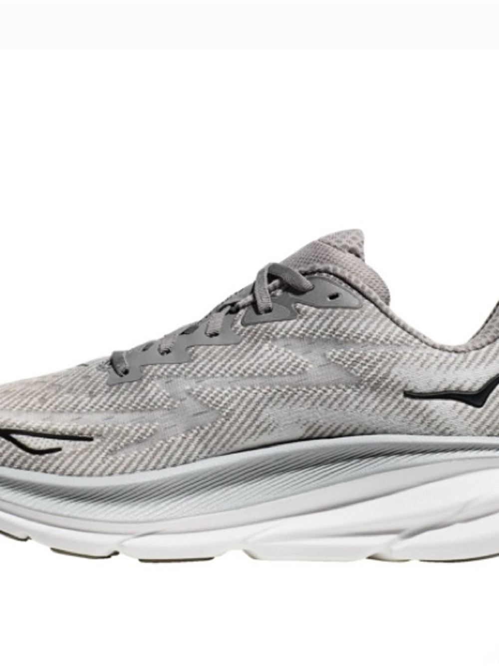Hoka One One HOKA Clifton 9 Harbor Mist Black Size 9.5 Men